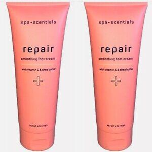 Repair Smoothing Foot Cream with Vitamin C and Shea Butter, 4 oz, Pack of 2